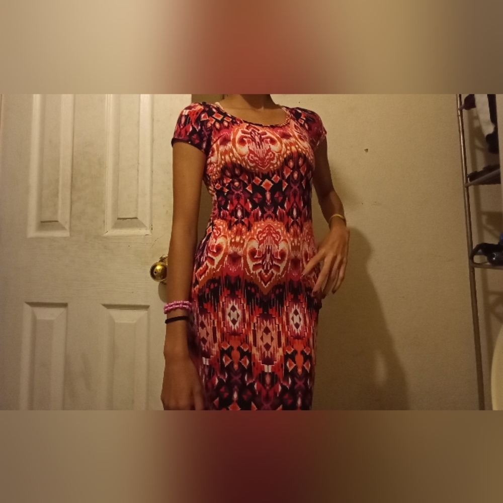 A red dress